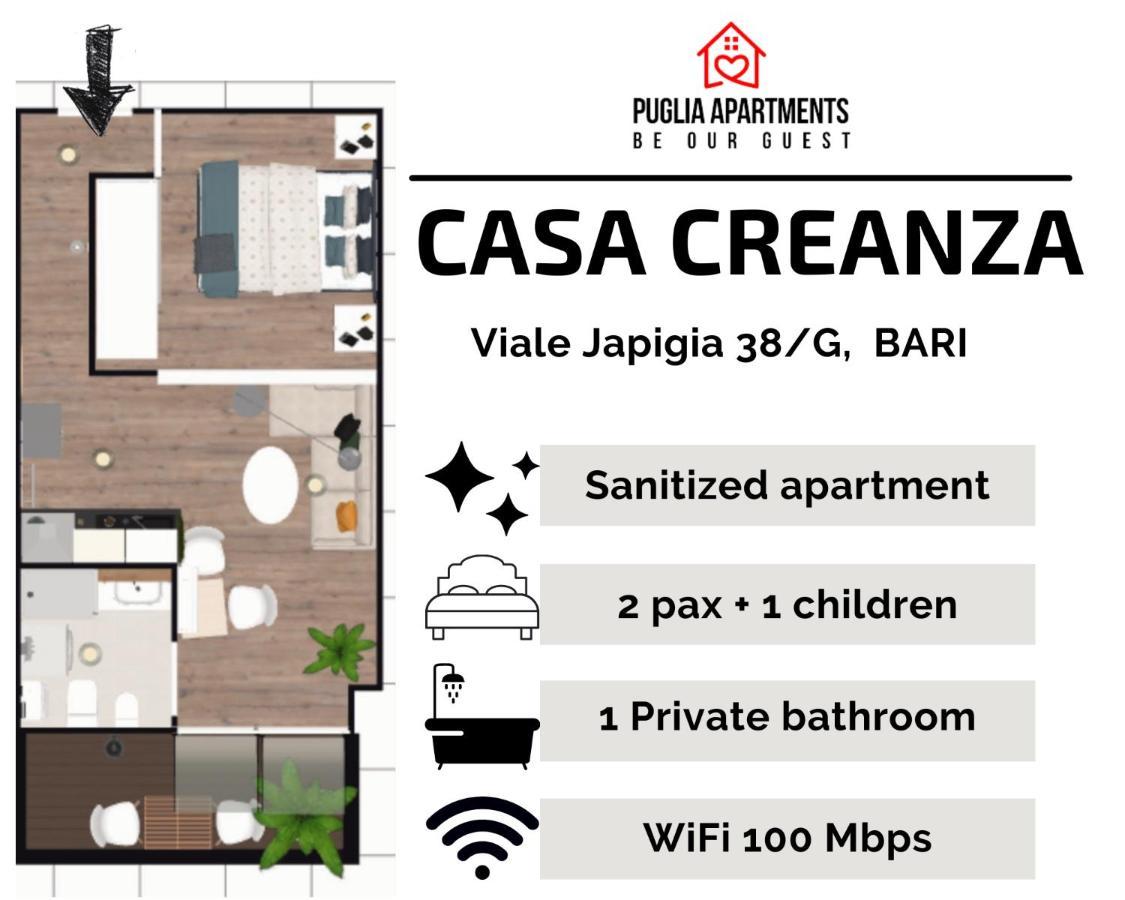 Casa Creanza - Puglia Apartments Bari Bagian luar foto